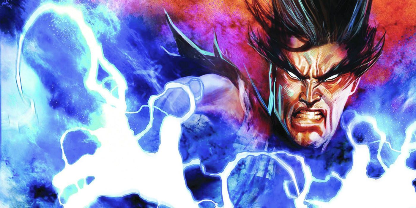 Marvel Comics' Legion exercising his amazing power