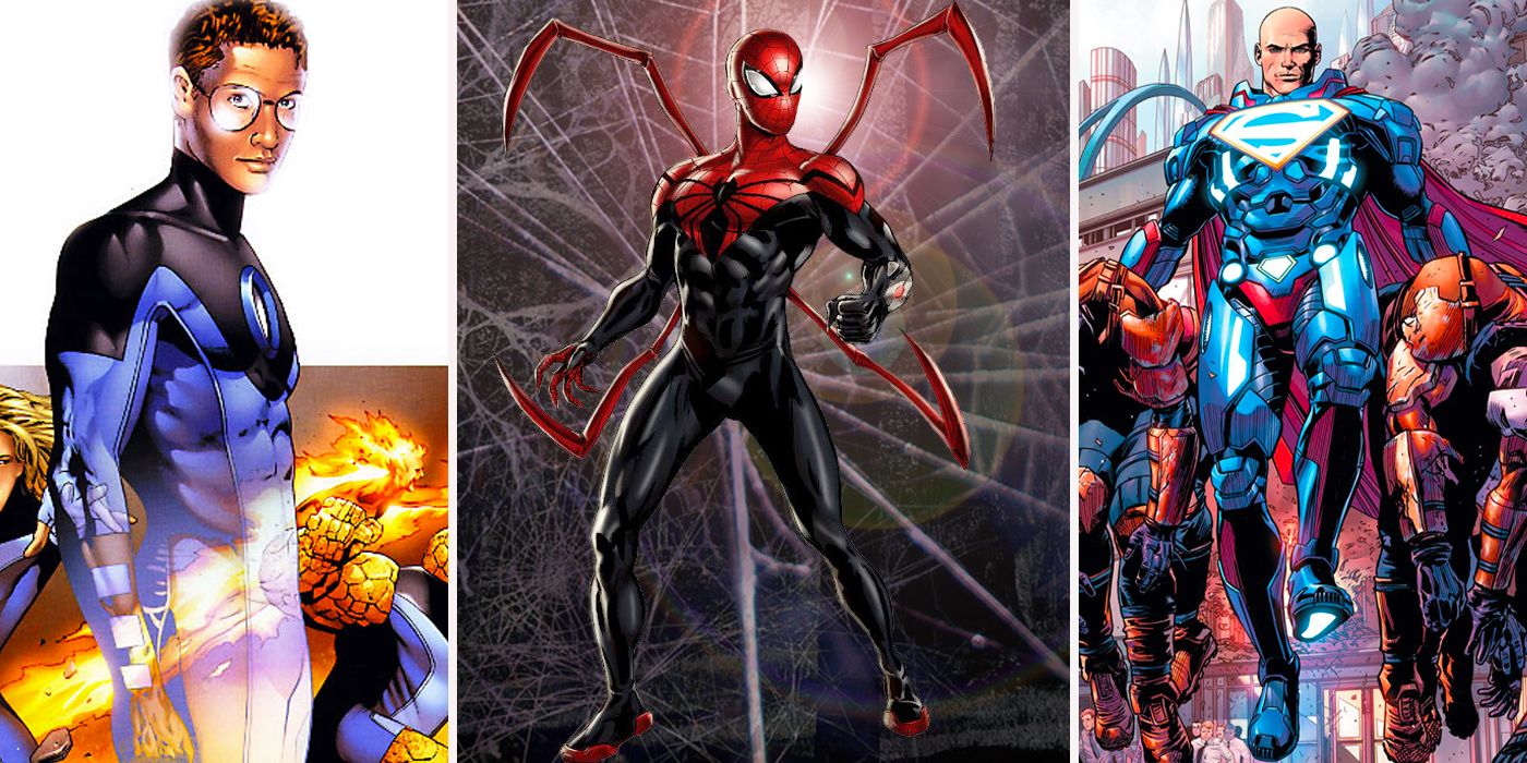ultimate reed superior spider-man superman lex