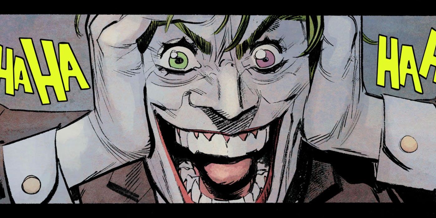 Jack Napier turns into the Joker - DC Comics