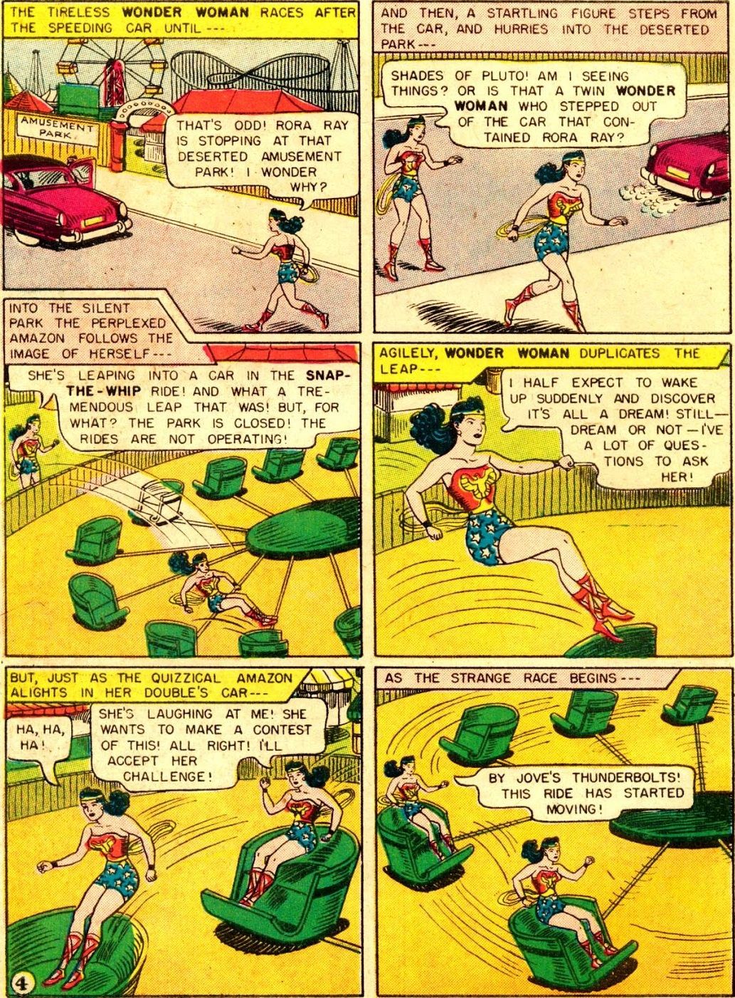 A Collection of Wonder Woman Robot Duplicates