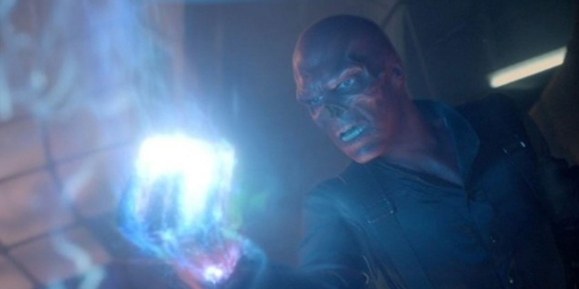 The Red Skull Holds the Space Stone