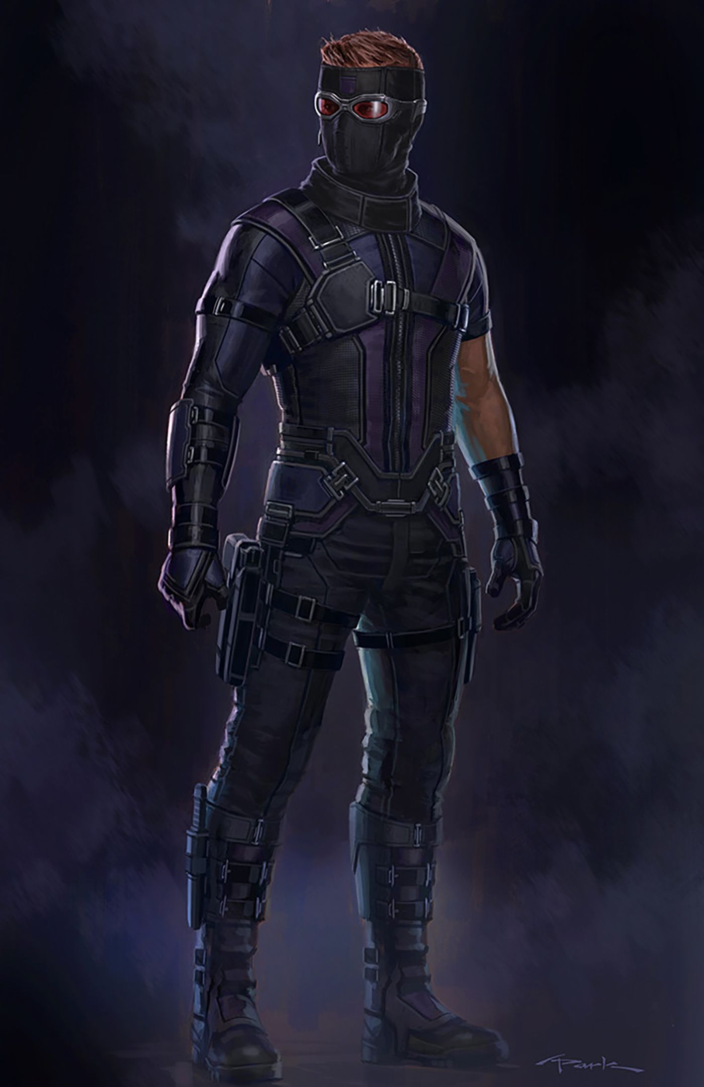 Captain America Civil War Hawkeye Andy Park