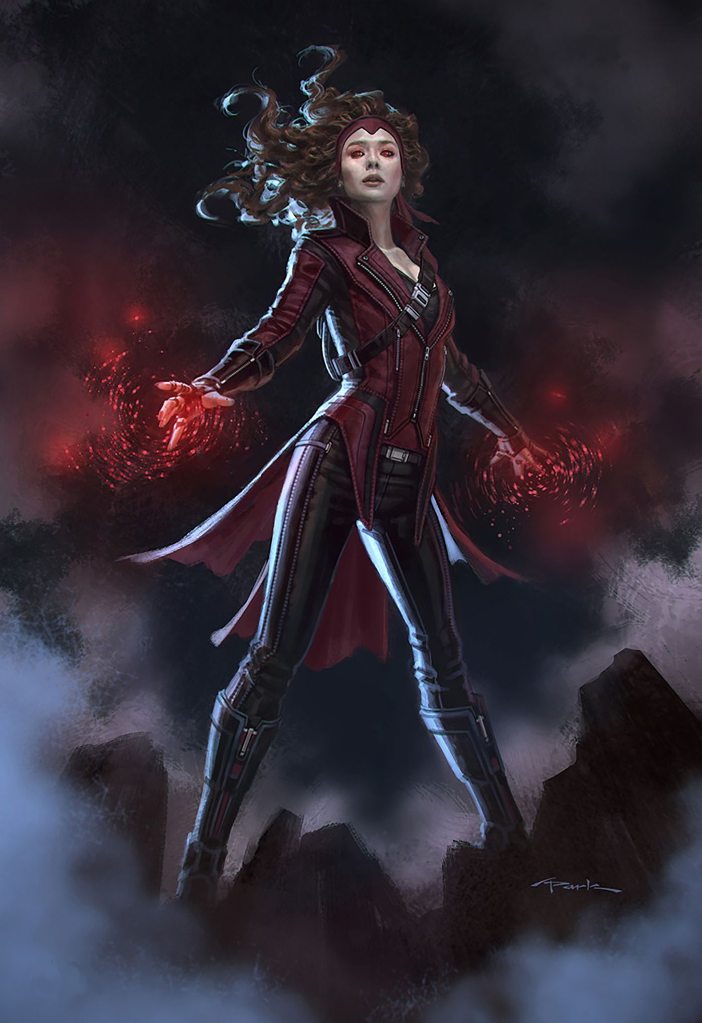 Captain America Civil War Scarlet Witch Andy Park
