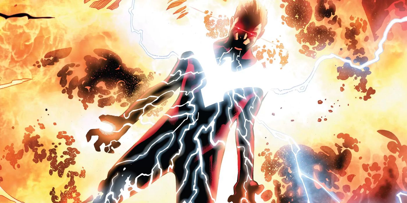 Cyclops as the Dark Phoenix in Marvel Comics