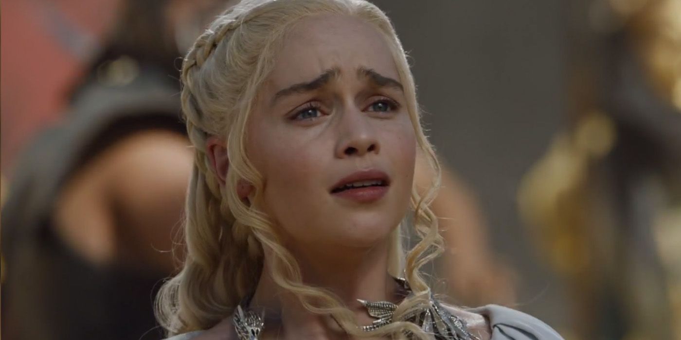 Daenerys Targaryen cry Game of Thrones