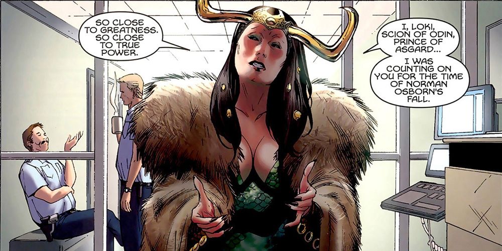 Female Loki in Marvel Comics.