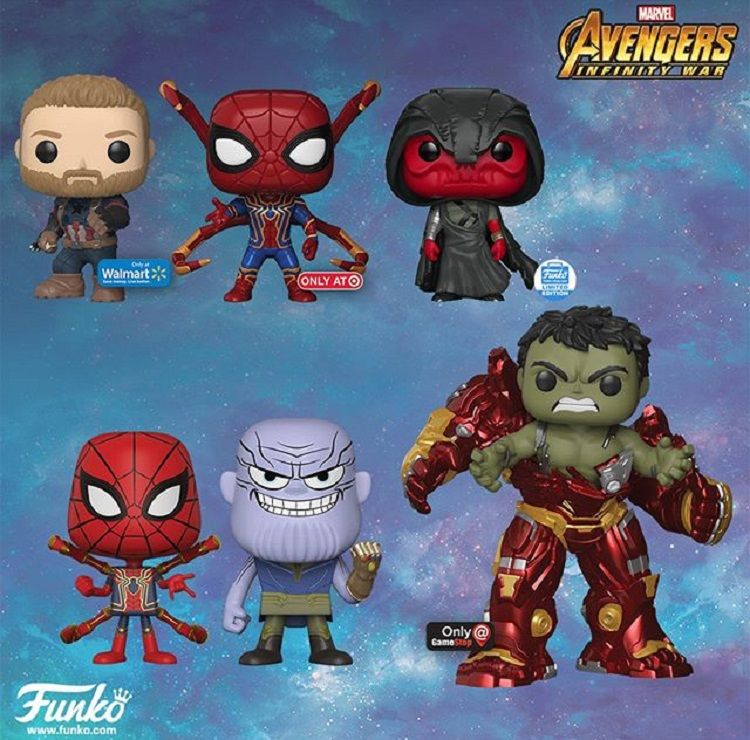 Funko Avengers Inifnity War Exclusives