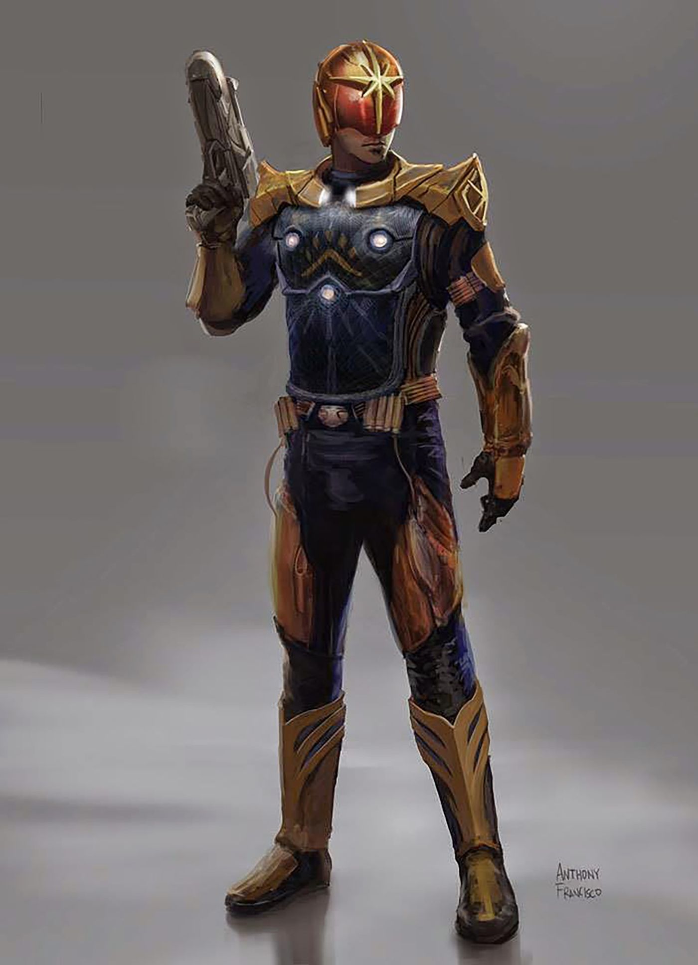 Guardians of the Galaxy Nova Corps Anthony Francisco