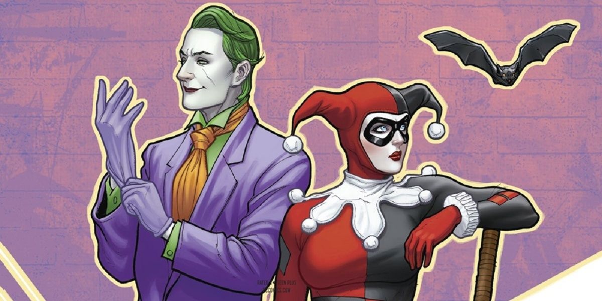 Harley Loves Joker variant cover hed