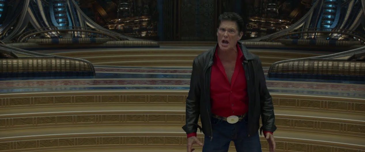 GotG VFX Reel Goes Behind that David Hasselhoff Cameo