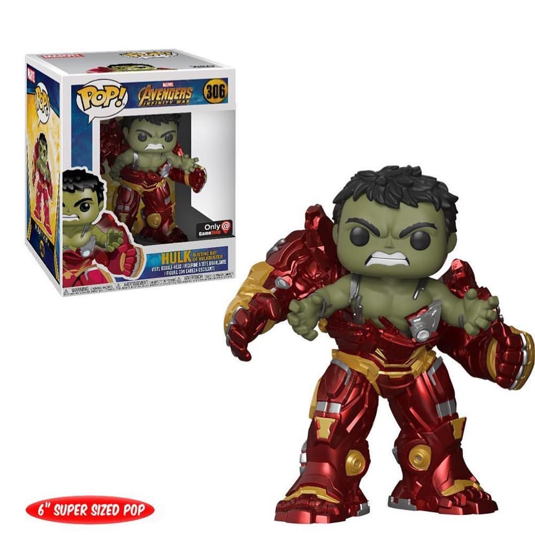 Hulk Busting Out of Hulkbuster Funko Pop Avengers Infinity War
