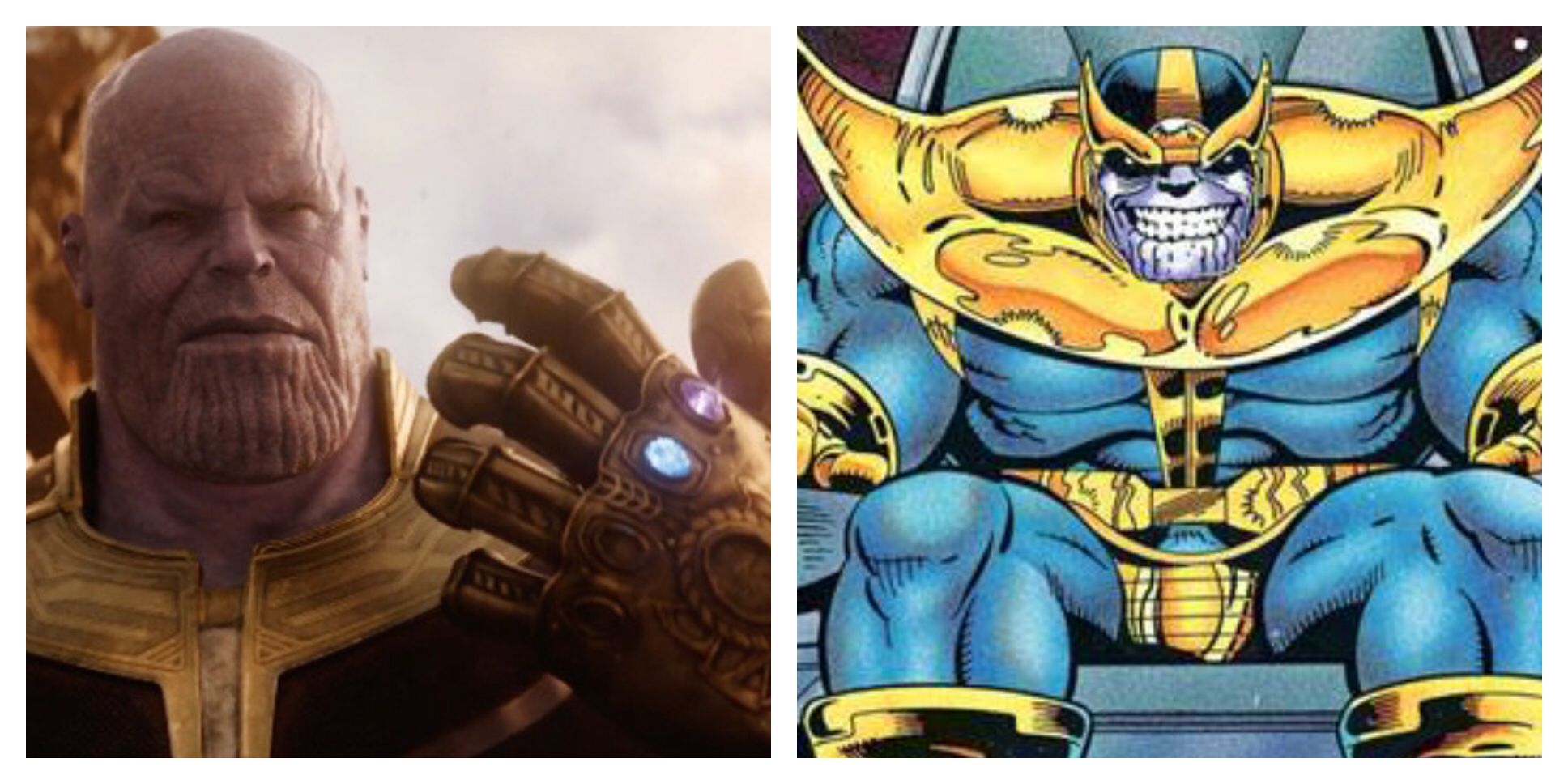 Comic Book Thanos is Stronger Than MCU Thanos