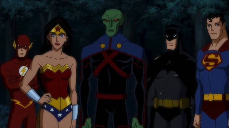 Every Dc Animated Universe Movie Officially Ranked Cbr