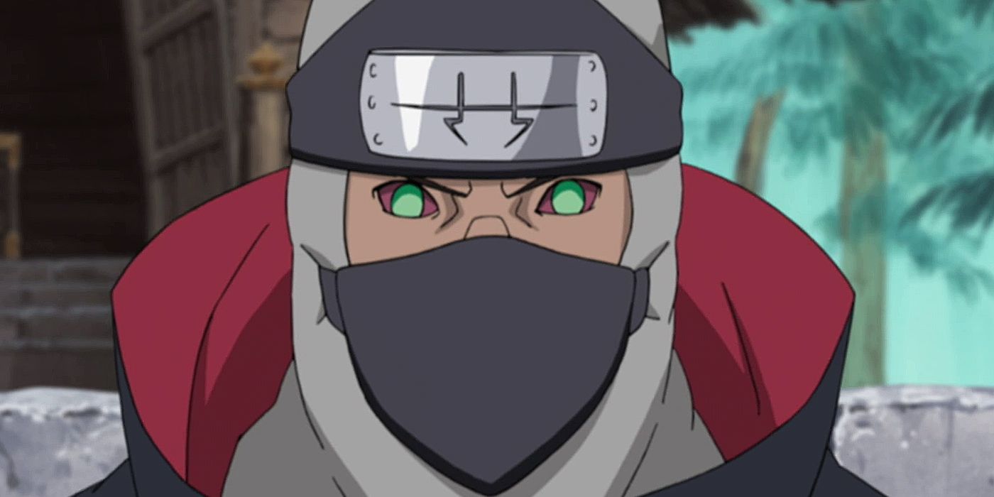 Kakuzu of the Akatsuki in Naruto.