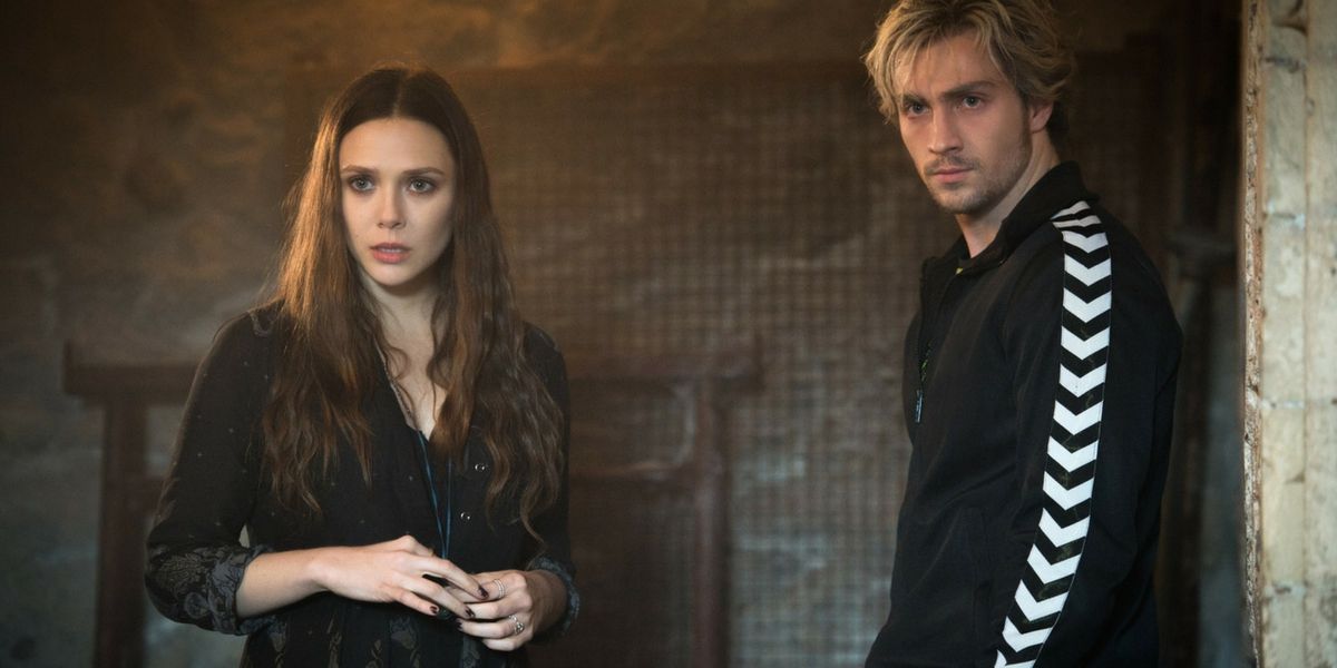 Maximoff Twins in Avengers Age of Ultron