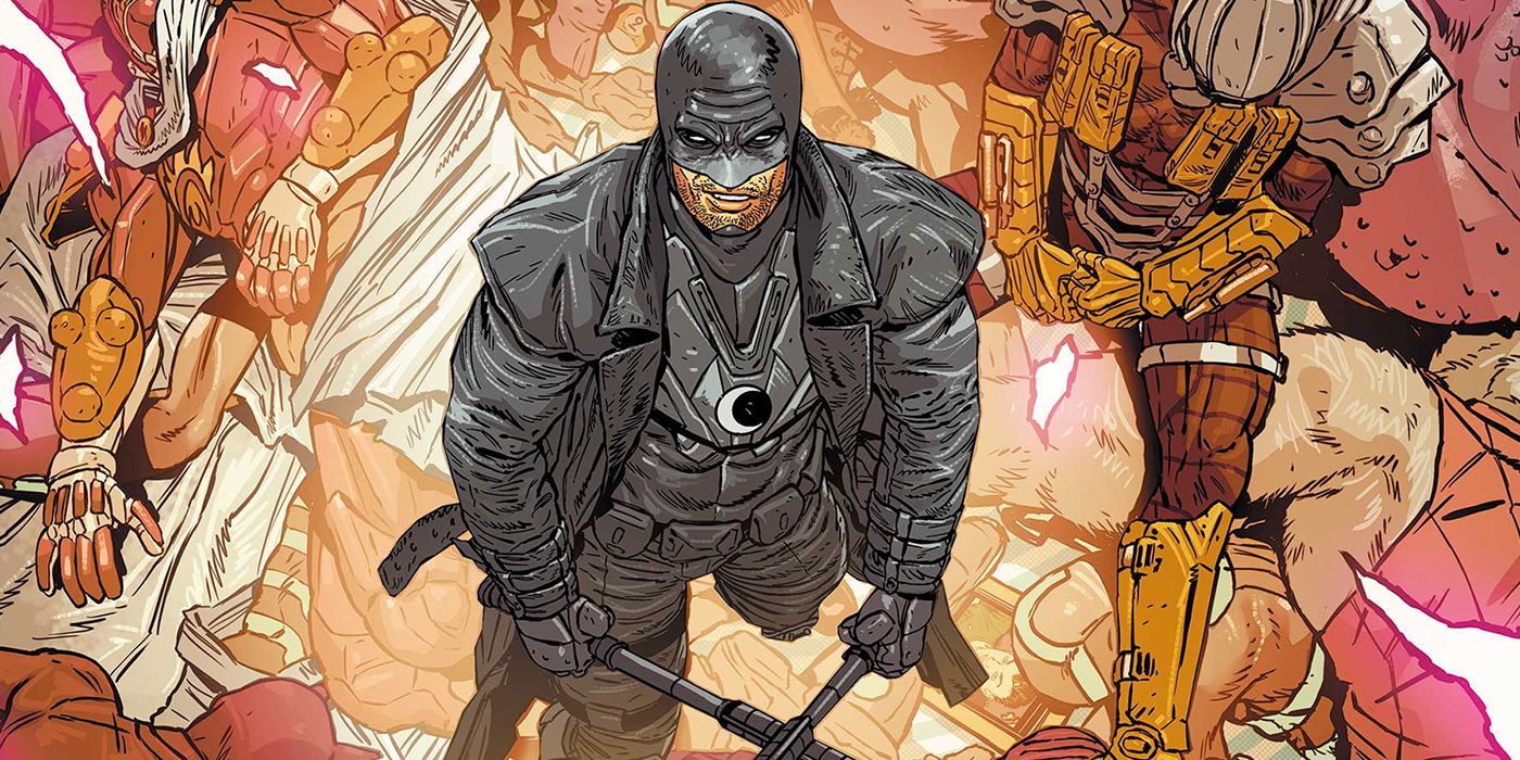 midnighter in the middle of a battle