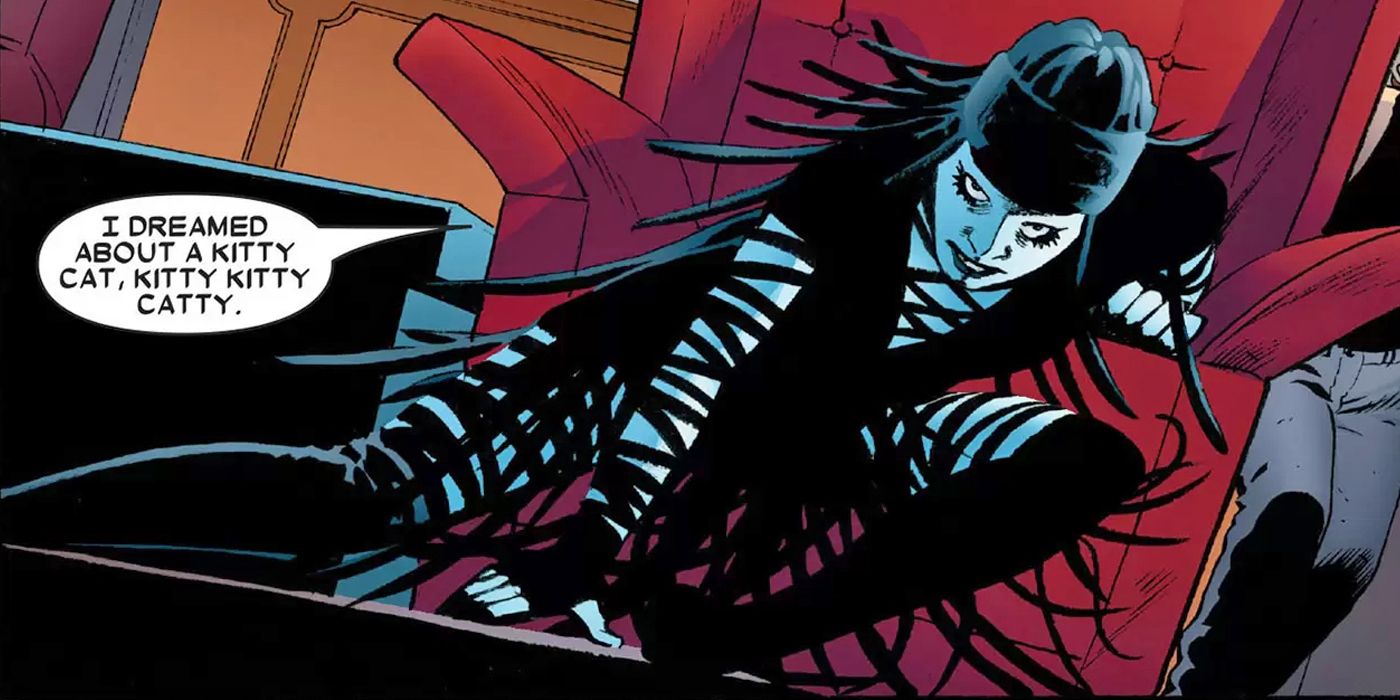 Negasonic Teenage Warhead in her first goth look from the New X-Men comic series