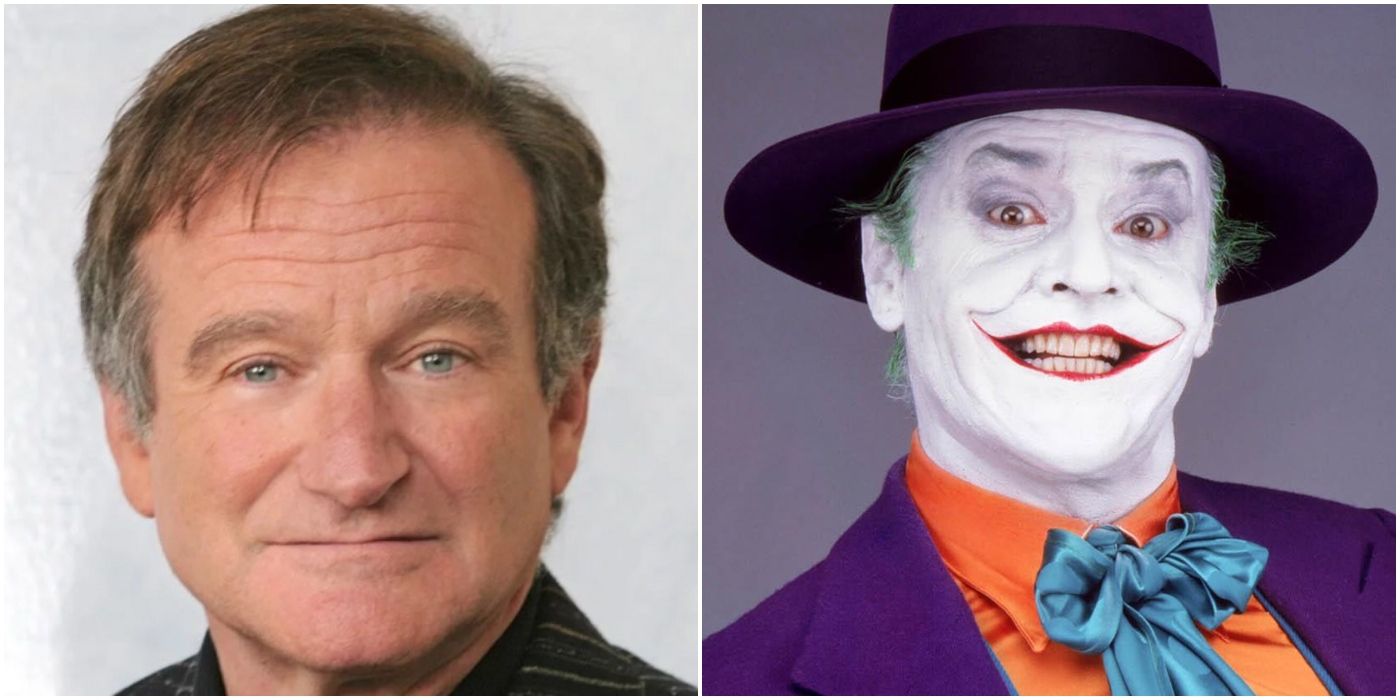 Robin Williams as the Joker in Batman