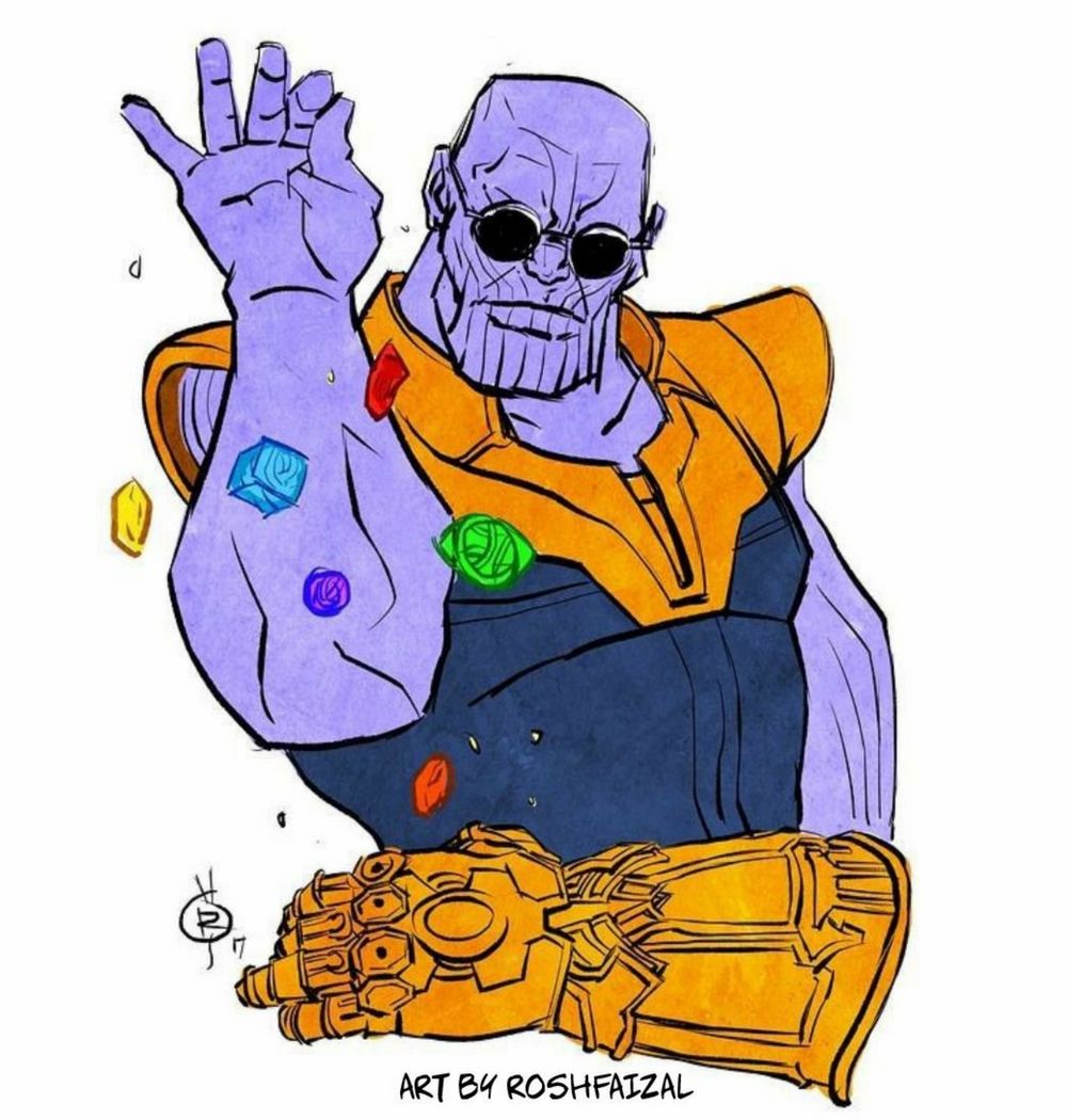 Tribute To A God: 15 Glorious Pieces Of Thanos Fan Art