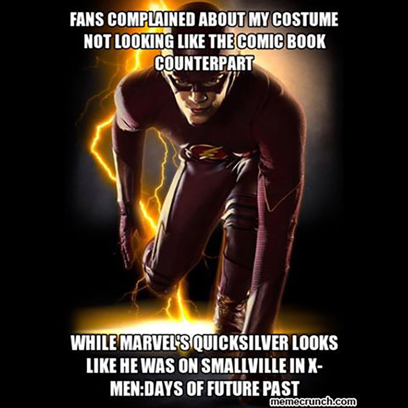The Flash Quicksilver Avengers Suit