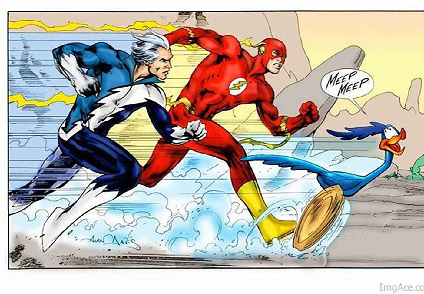 The Flash Quicksilver Rogue Runner