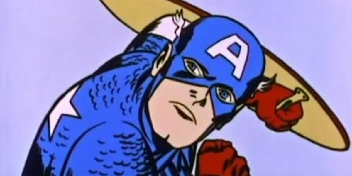 Captain America Video Compiles Funny Moments From 1960s Cartoon