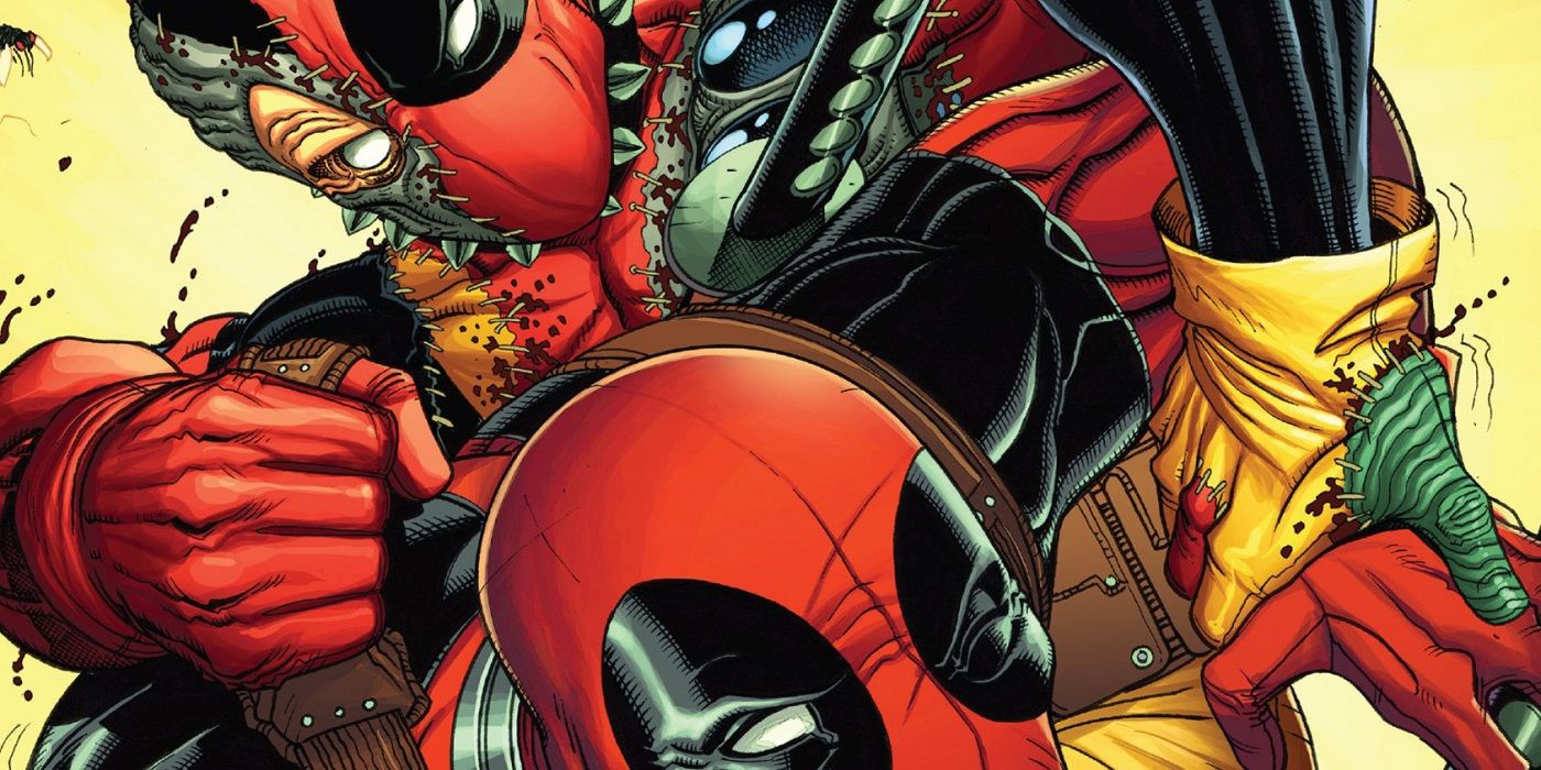 Deadpool fights his evil counterpart