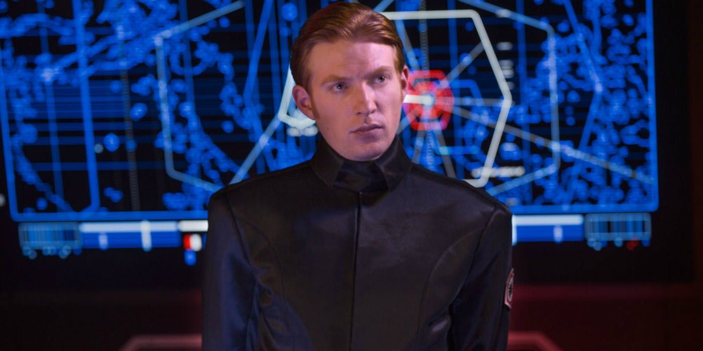 General Hux in the Star Wars sequel trilogy