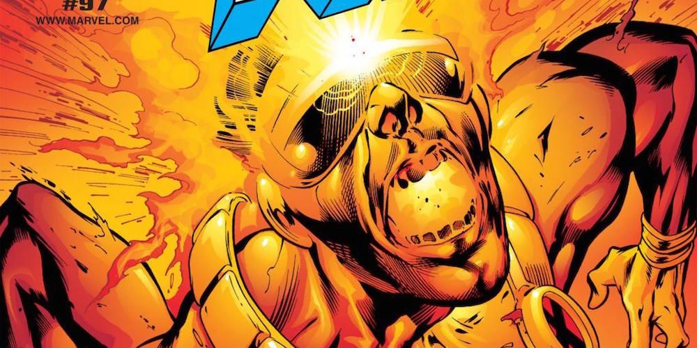 Cyclops exploding with energy