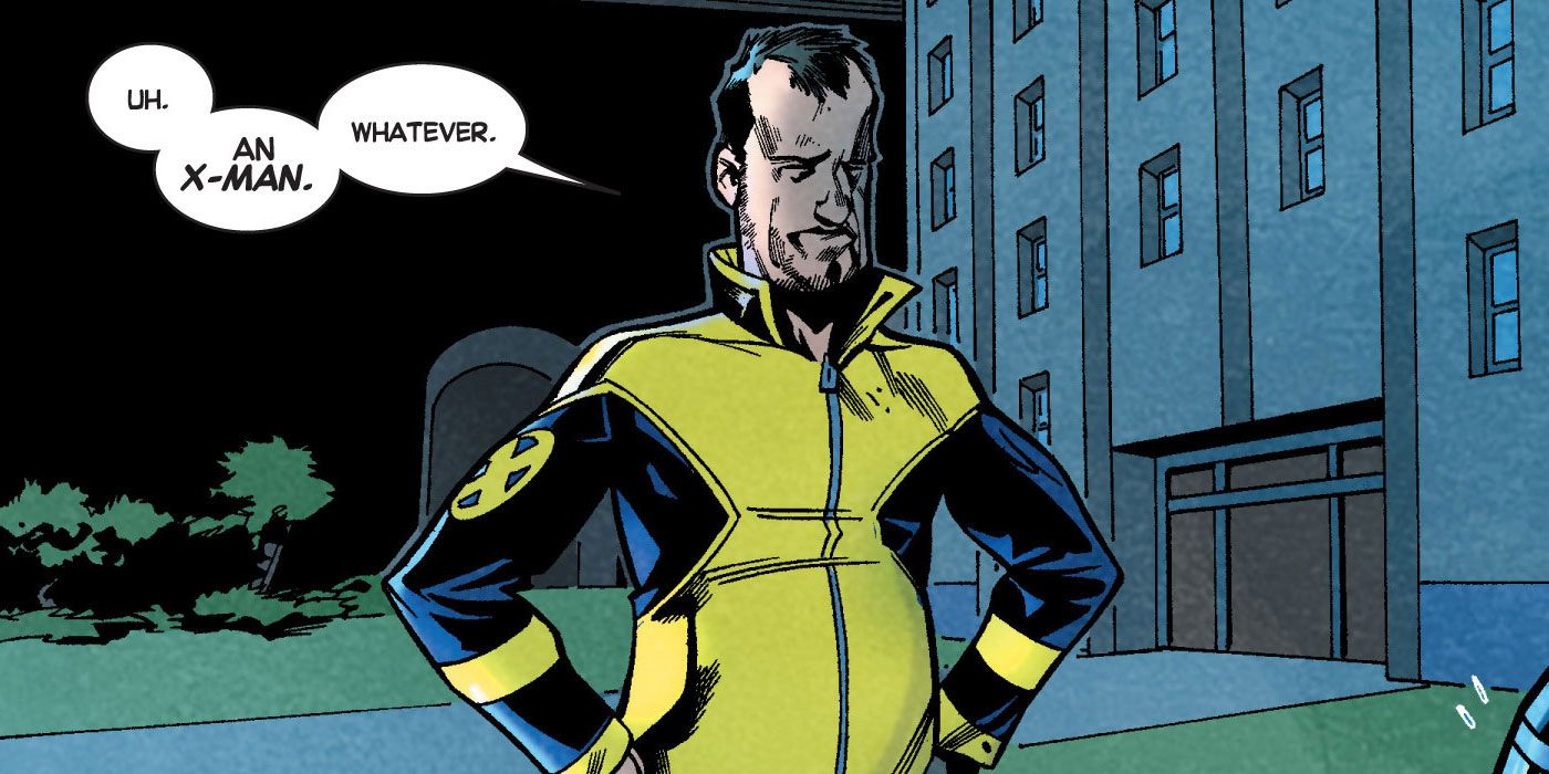 Forget-me-not in an X-men comic panel