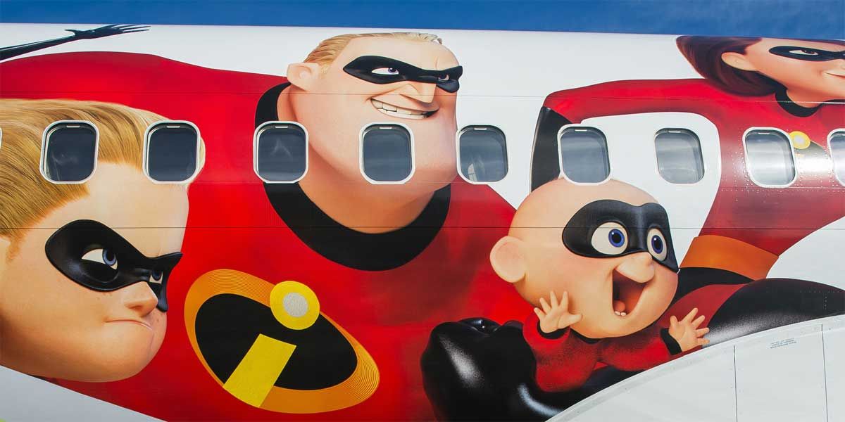 Incredibles 2 Alaska Airlines