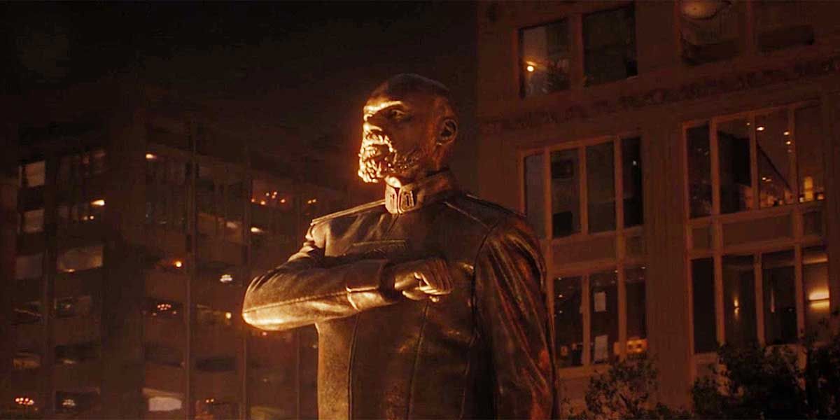Krypton Season 1 finale statue