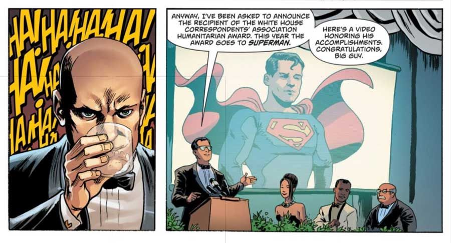 From Action Comics Special #1, by Mark Russell and Jill Thompson