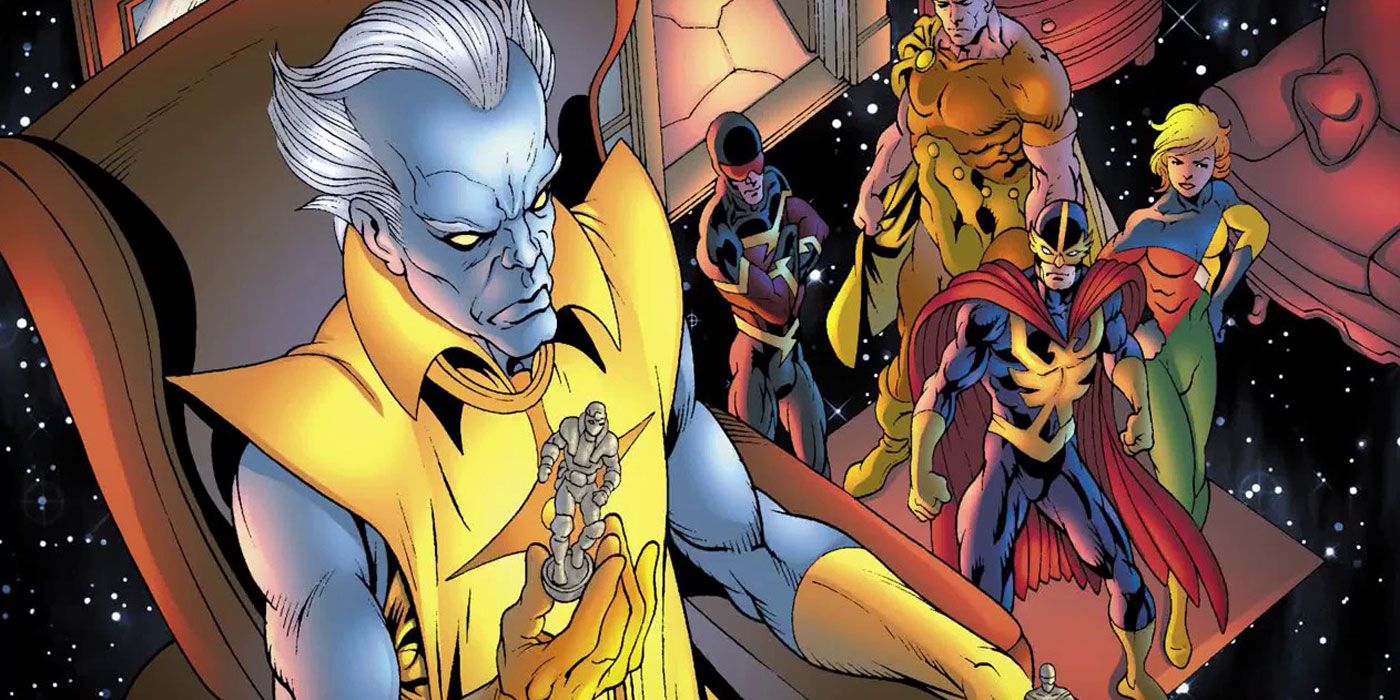 Marvel Comics Grandmaster, Nighthawk, 3d-man, and Hyperion