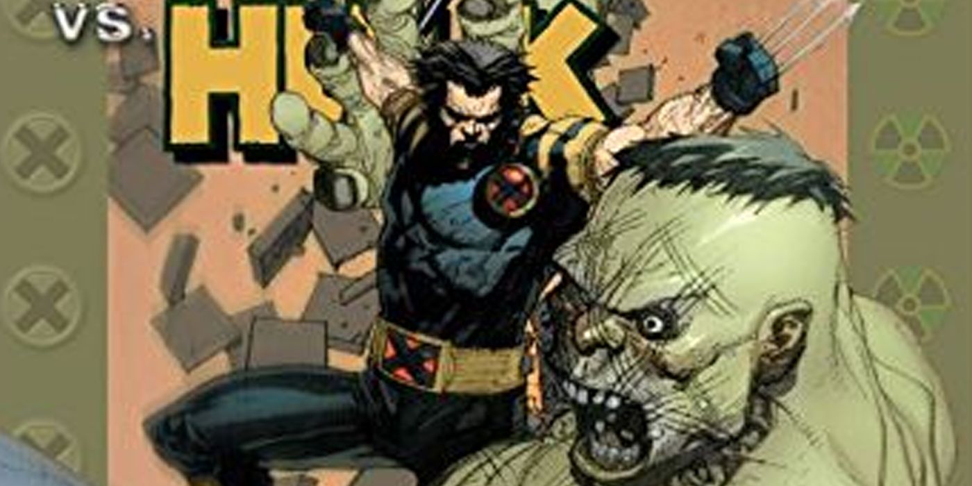 Ultimate Wolverine Vs. Hulk #3 fight scene