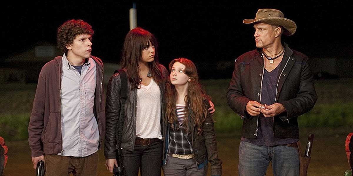 Tallahassee, Wichita, Columbus, and Little Rock in Zombieland