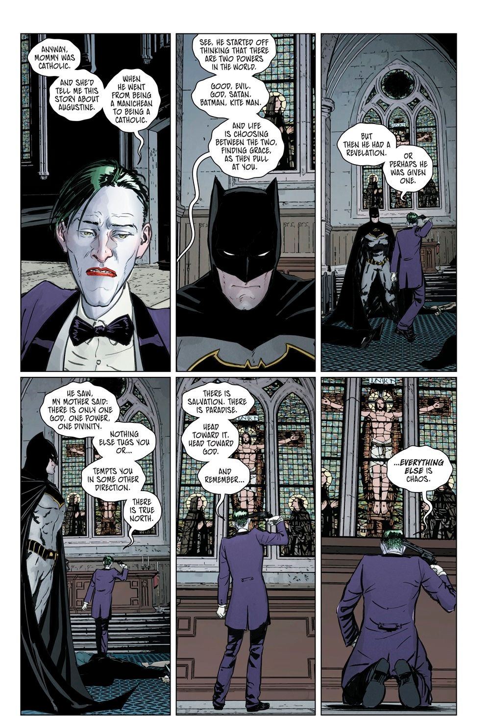 Batman Joker church talk