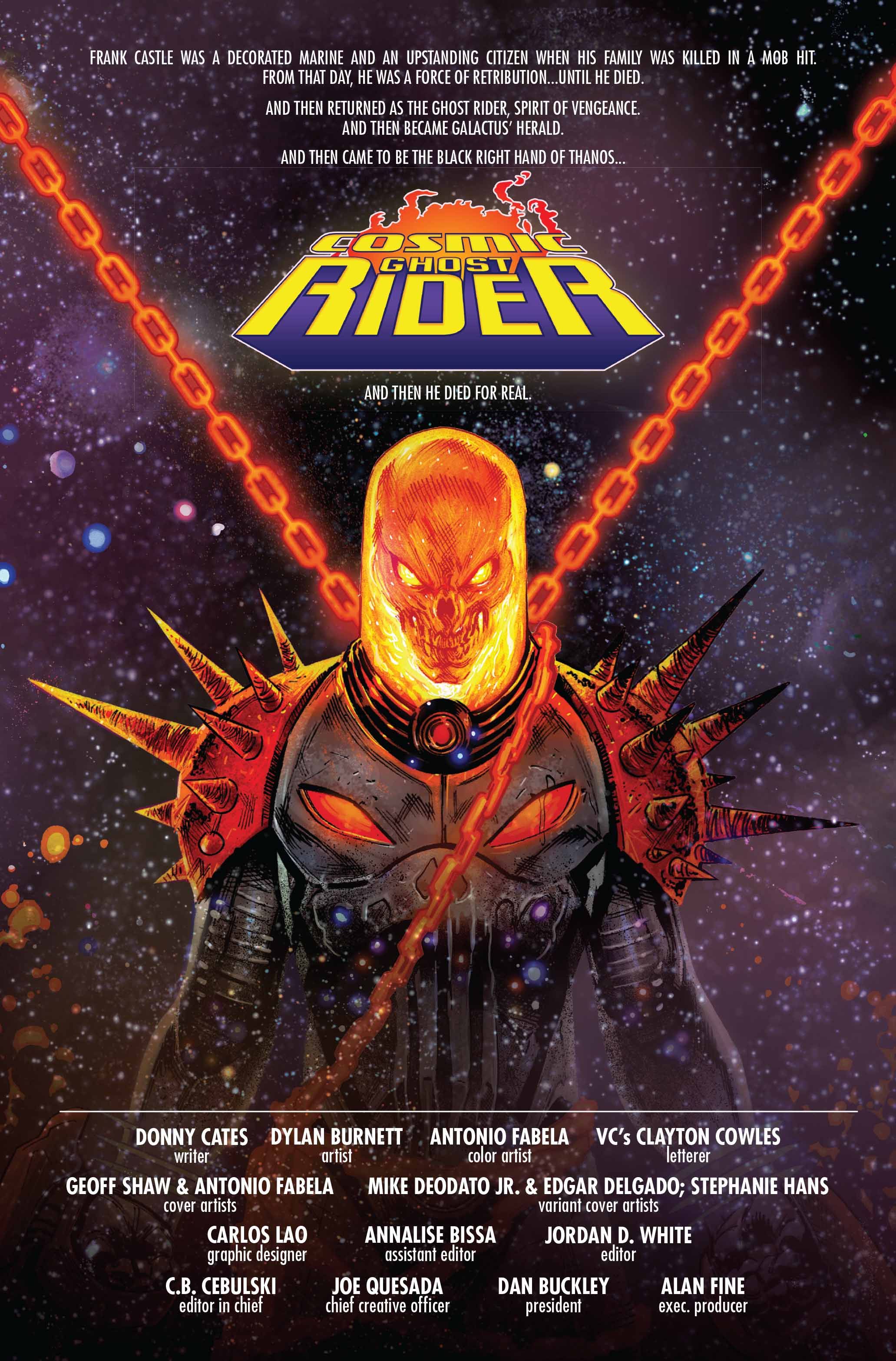 PREVIEW Cosmic Ghost Rider 1 (of 5)