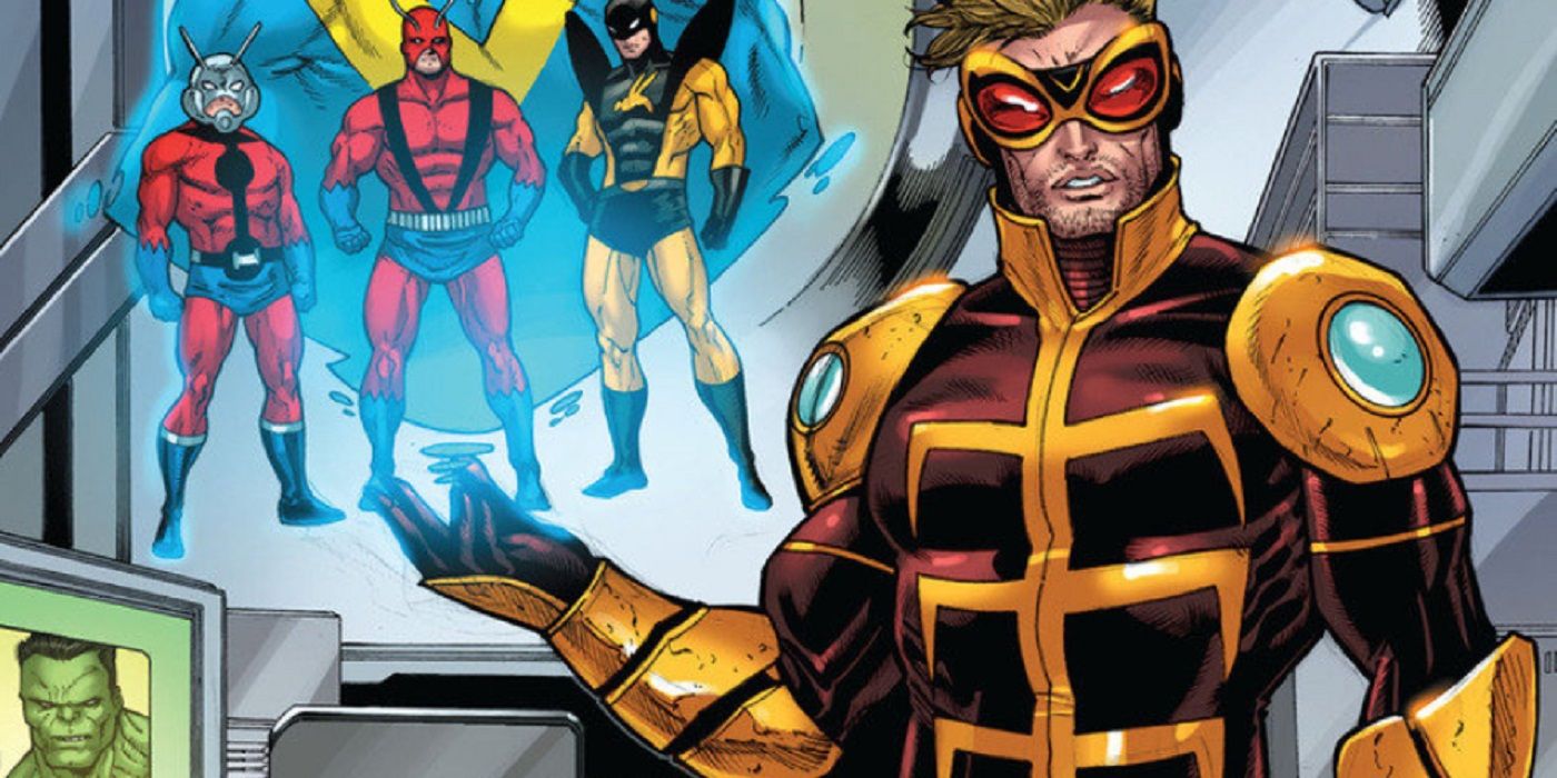 Hank Pym as the Wasp
