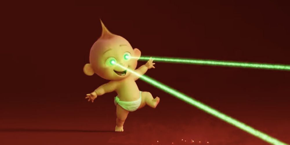 Jack-Jack laser vision Incredibles 2