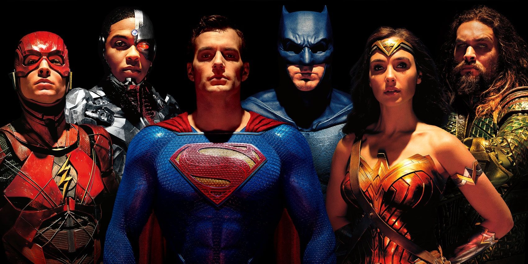 Justice League movie full team header