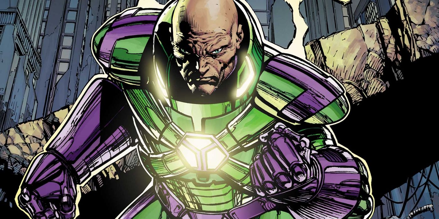 Lex Luthor in the Warsuit