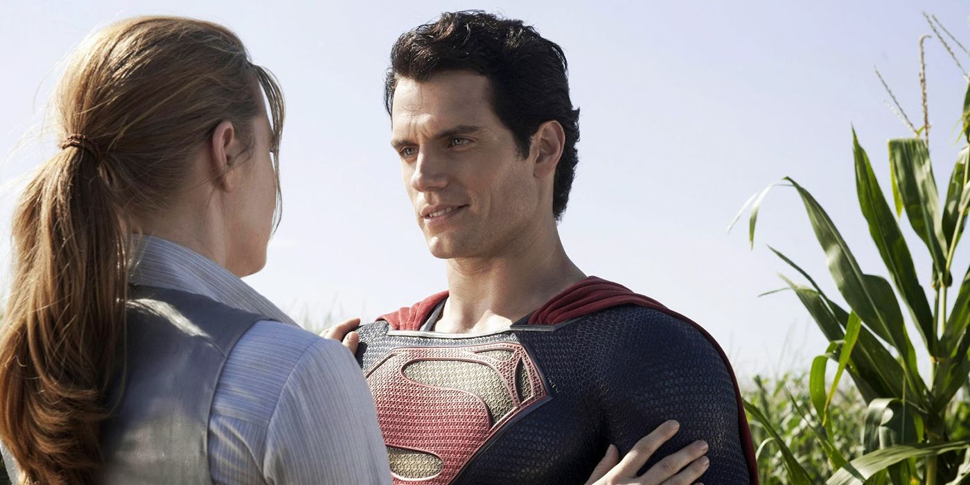 Lois Lane and Clark Kent Man of Steel