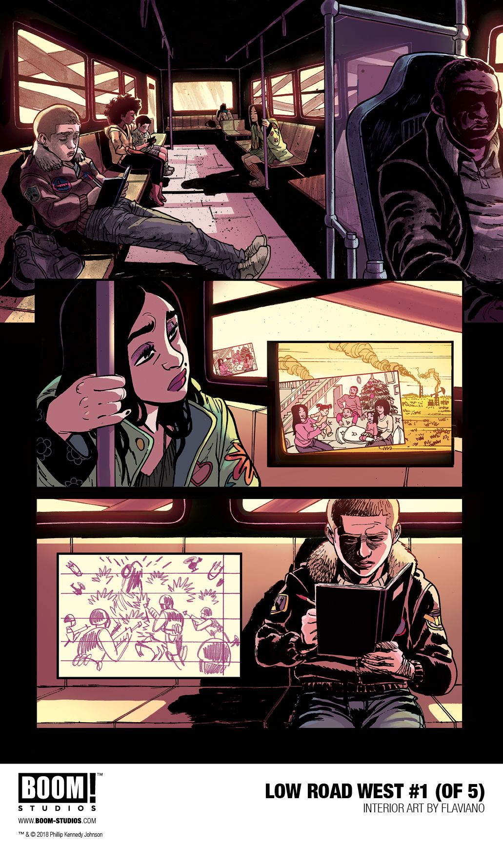 Low Road West #1 preview page