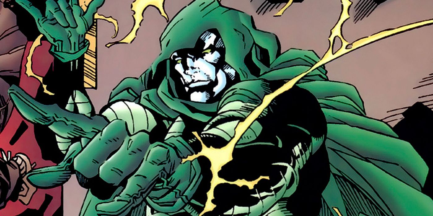 Night Spectre pointing ahead in DC and Marvel's Amalgam comics