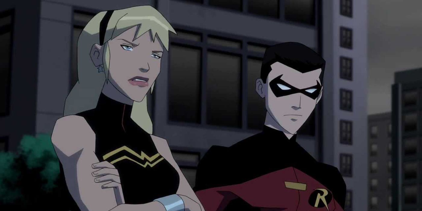 Robin and Wonder Girl Young Justice