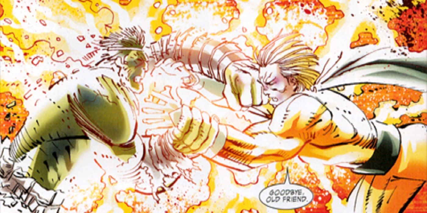 Sentry vs Hulk in Marvel Comics