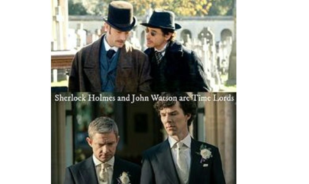 Sherlock Holmes Watson Time Lords