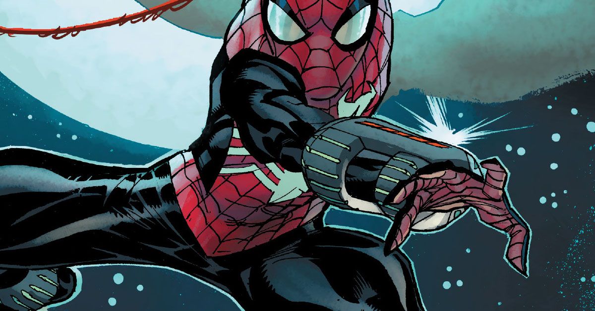 Spider-Man with Spider Armor from the Spectacular Spider-Man Animated Series