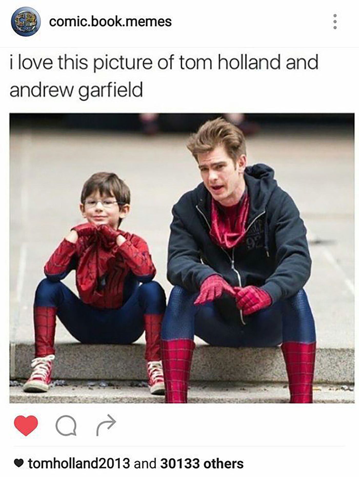 Spider-Man Garfield Holland Kid